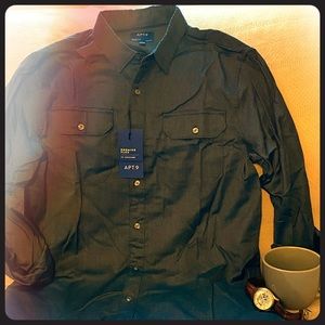 Casual denim Apt 9 button down